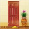 Cửa gỗ công nghiệp HDF veneer KD.6A-Căm Xe