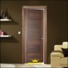 Cửa gỗ công nghiệp MDF phủ laminate KD.R2