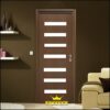 Cửa gỗ công nghiệp MDF phủ laminate KD.GL7
