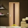 Cửa gỗ công nghiệp MDF phủ melamine KD.GL1