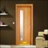 Cửa gỗ công nghiệp MDF phủ melamine KD.R2GL