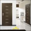 Cửa gỗ công nghiệp MDF phủ melamine KD.M1R6
