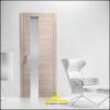 Cửa gỗ công nghiệp MDF phủ melamine KD.M1NGL