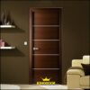 Cửa gỗ công nghiệp MDF phủ melamine KD.M1NR4