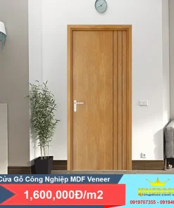 Cửa gỗ MDF Veneer
