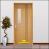 Cửa gỗ công nghiệp MDF phủ veneer KD.R3GL