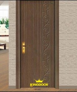 Cửa gỗ công nghiệp MDF phủ PVC KD.1042