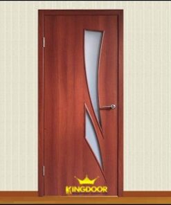 Cửa gỗ công nghiệp MDF phủ PVC KD.1041