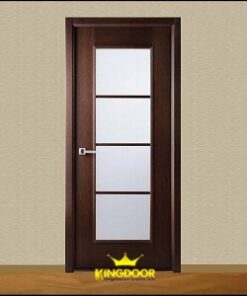 Cửa gỗ công nghiệp MDF phủ PVC KD.1053