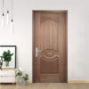 Cửa gỗ công nghiệp HDF Veneer KD.2C-Sapele