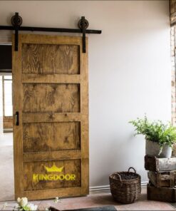 Cửa gỗ tự nhiên phong cách giả cổ