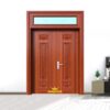 Cửa thép vân gỗ 2 cánh đều KG-22.03A-1TK
