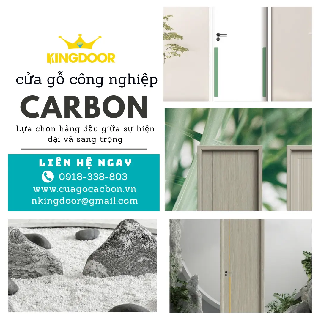 Cửa gỗ Carbon