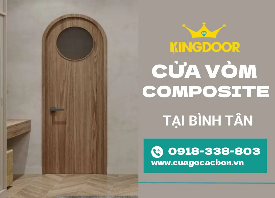 Cửa Vòm nhựa Composite tại Bình Tân